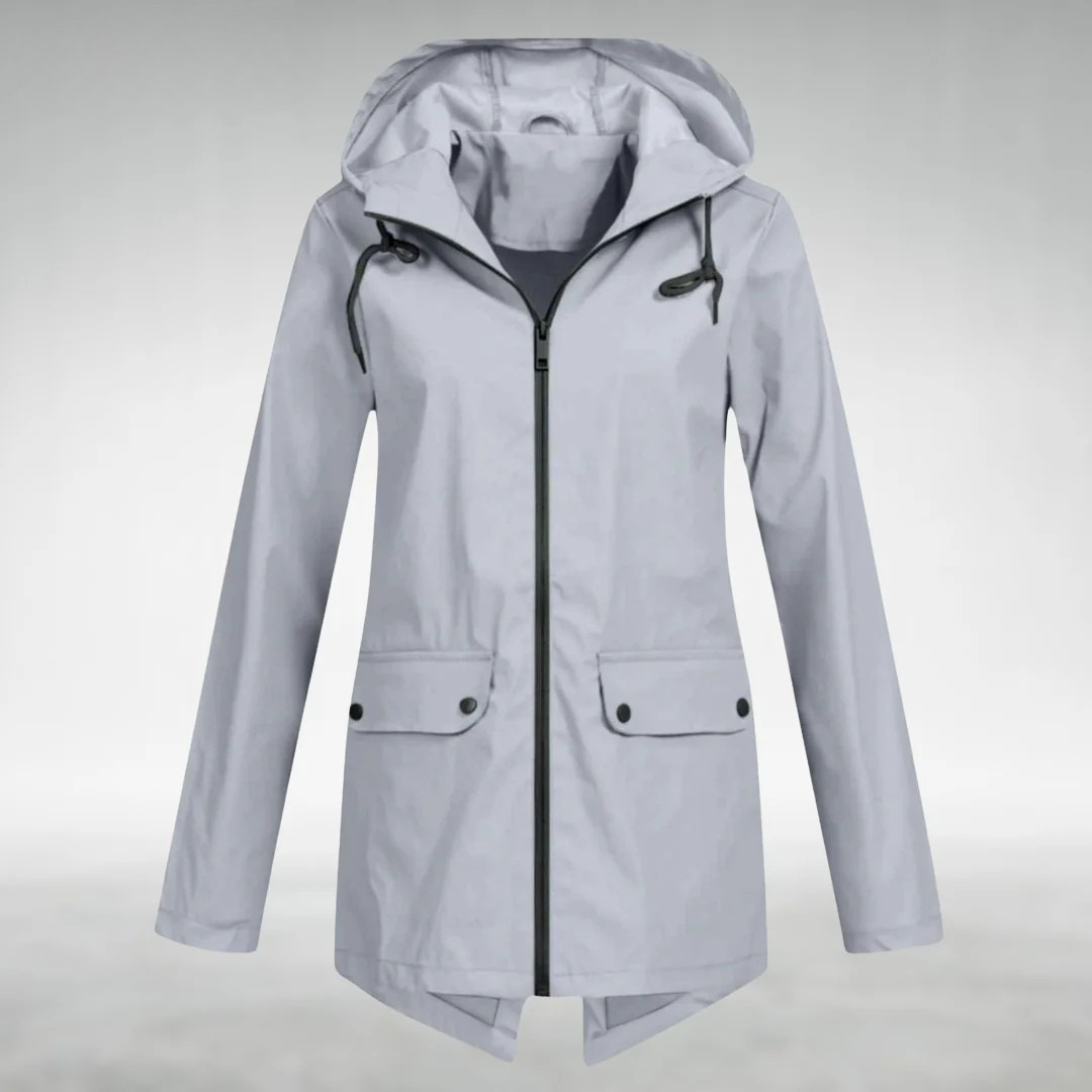 Calira – Imperméable à capuche ajustable