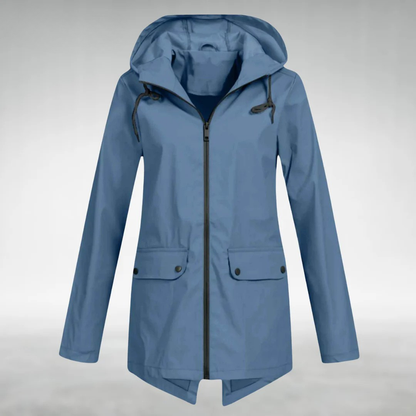 Calira – Imperméable à capuche ajustable