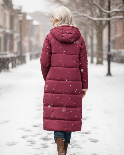 Arlise – manteau réversible en sherpa