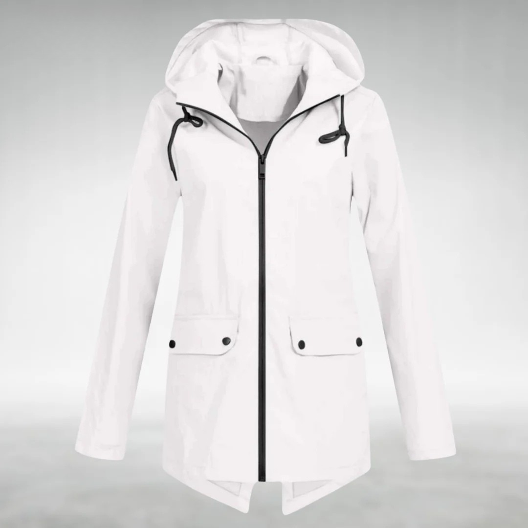 Calira – Imperméable à capuche ajustable