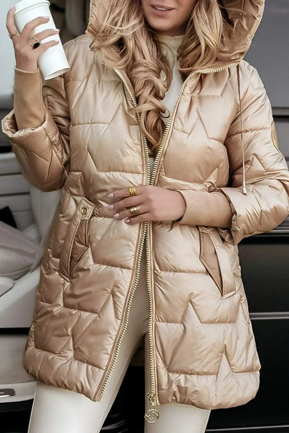 Mireva – Veste rembourrée à capuche fixe