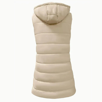 Luniva – Veste matelassée sans manches en coton