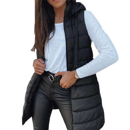Luniva – Veste matelassée sans manches en coton