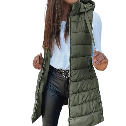 Luniva – Veste matelassée sans manches en coton
