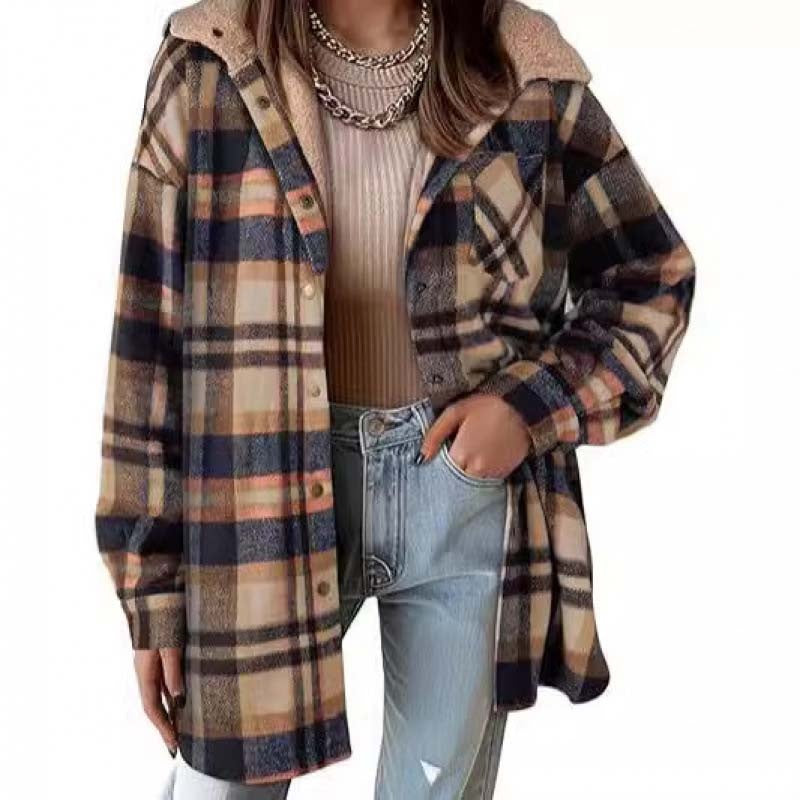 Nivara – veste à capuche en flanelle