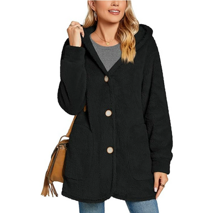 Vesara – Veste tissée à capuche