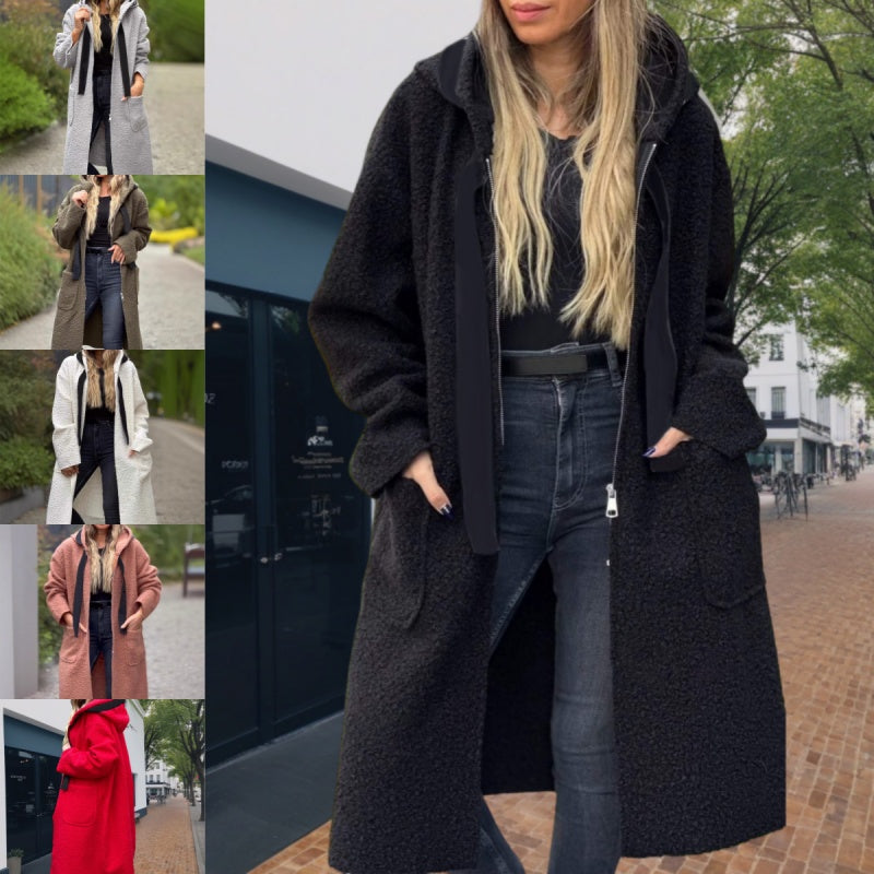 Loriva – Manteau à capuche zippé