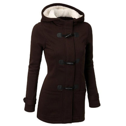 Veluna – Veste en mélange de coton à double fermeture