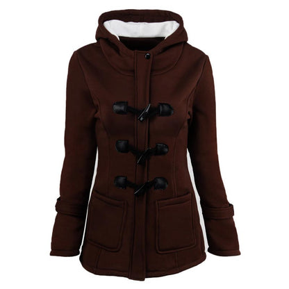 Veluna – Veste en mélange de coton à double fermeture