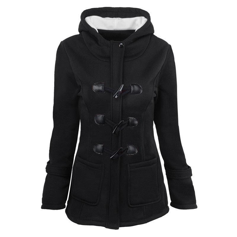 Veluna – Veste en mélange de coton à double fermeture