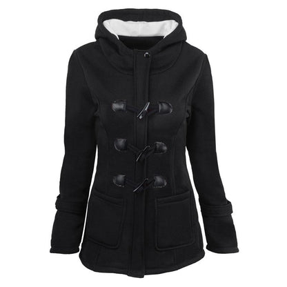 Veluna – Veste en mélange de coton à double fermeture