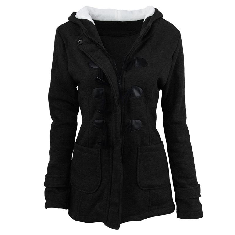 Veluna – Veste en mélange de coton à double fermeture