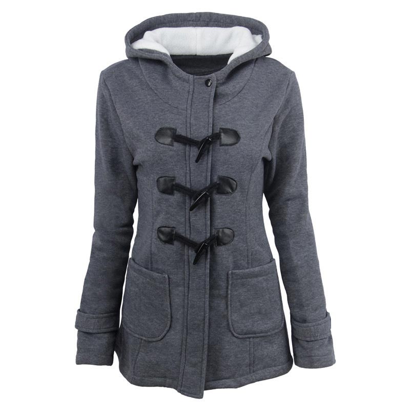 Veluna – Veste en mélange de coton à double fermeture