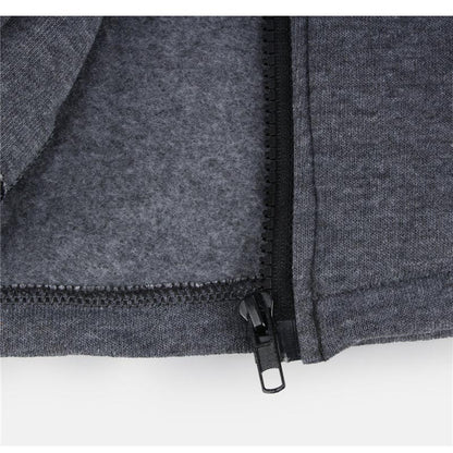 Veluna – Veste en mélange de coton à double fermeture