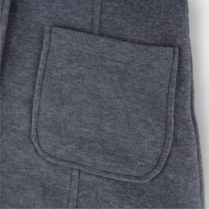 Veluna – Veste en mélange de coton à double fermeture