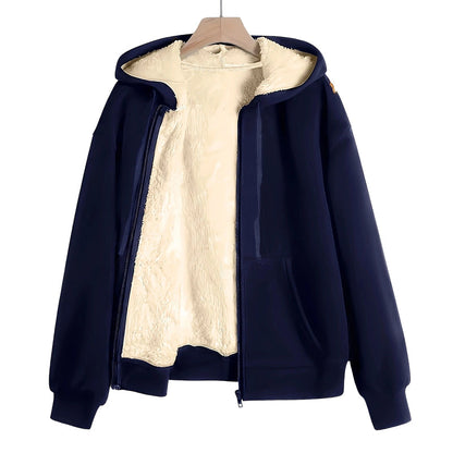 Mireva – Veste à capuche en mélange de fibres